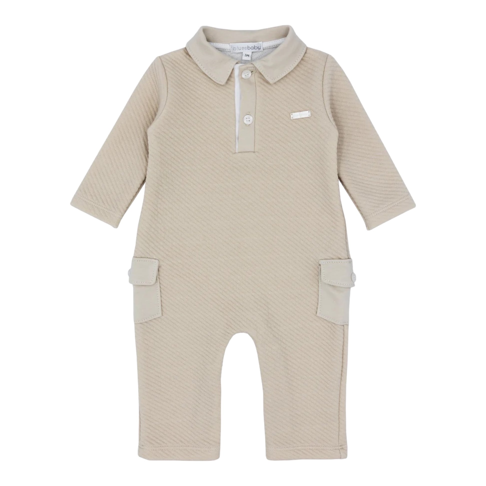 blues baby, All in ones, blues baby - Beige romper