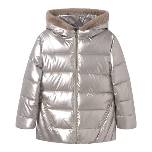 Mayoral, Jacket, Mayoral - Puffa jacket, white gold