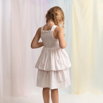 Caramelo Kids - Pink Stripe Dress