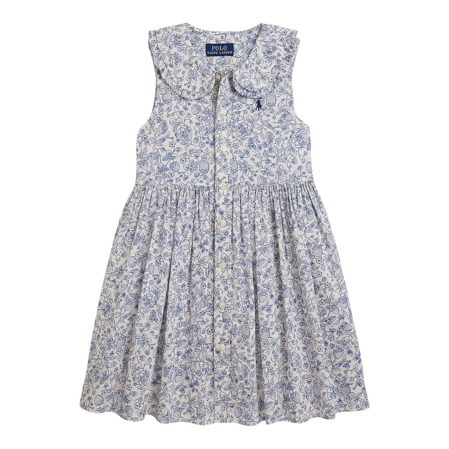 Ralph Lauren - Strawberry Dress, Blue