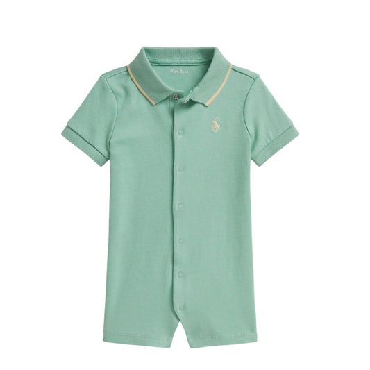 Ralph Lauren - Shortie polo romper, Pale green