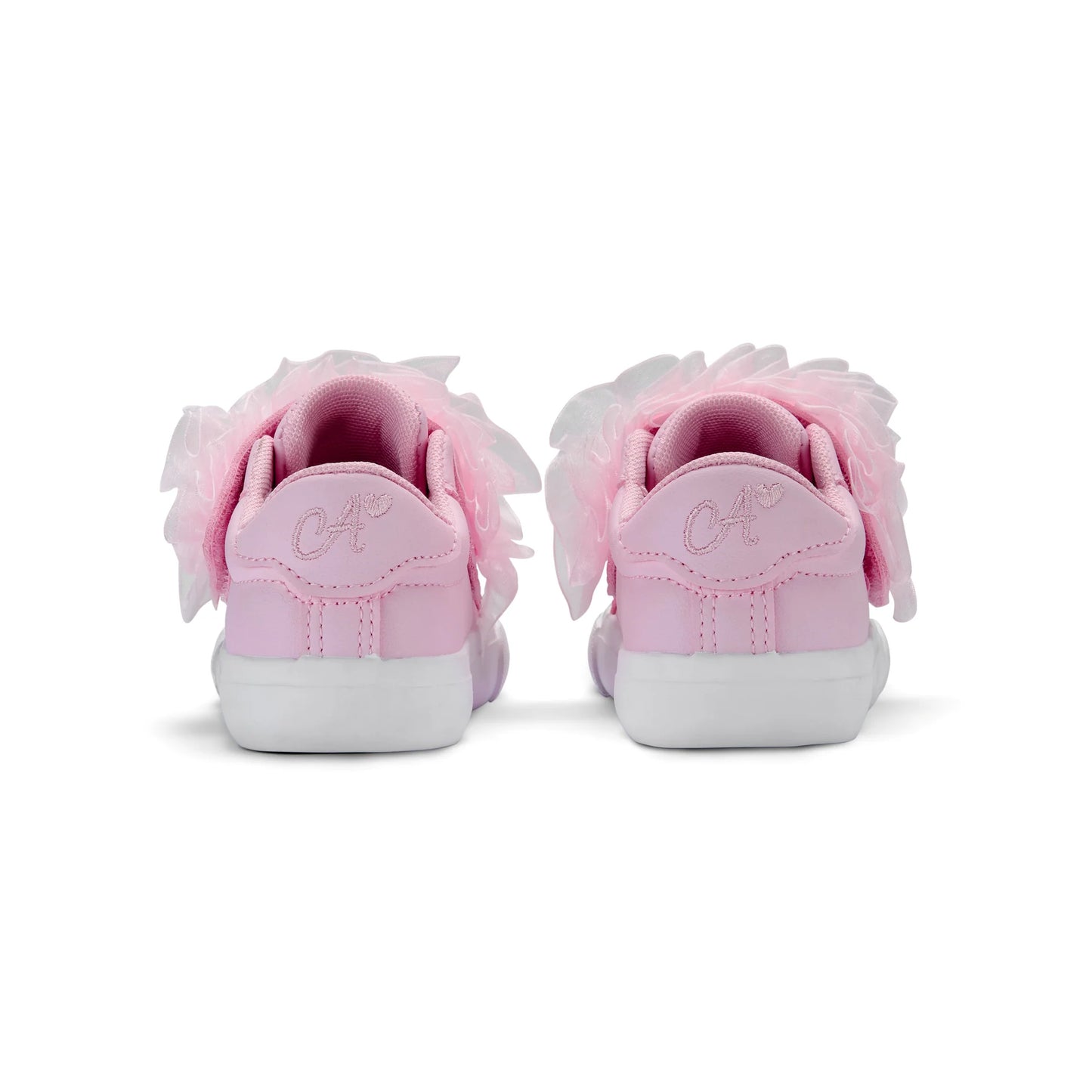Little A - Trainers, pink ruffle