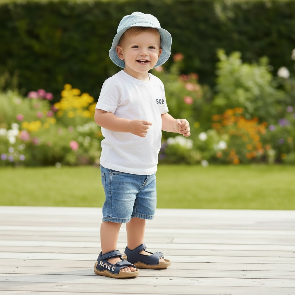 Boss - Toddler sandals, navy
