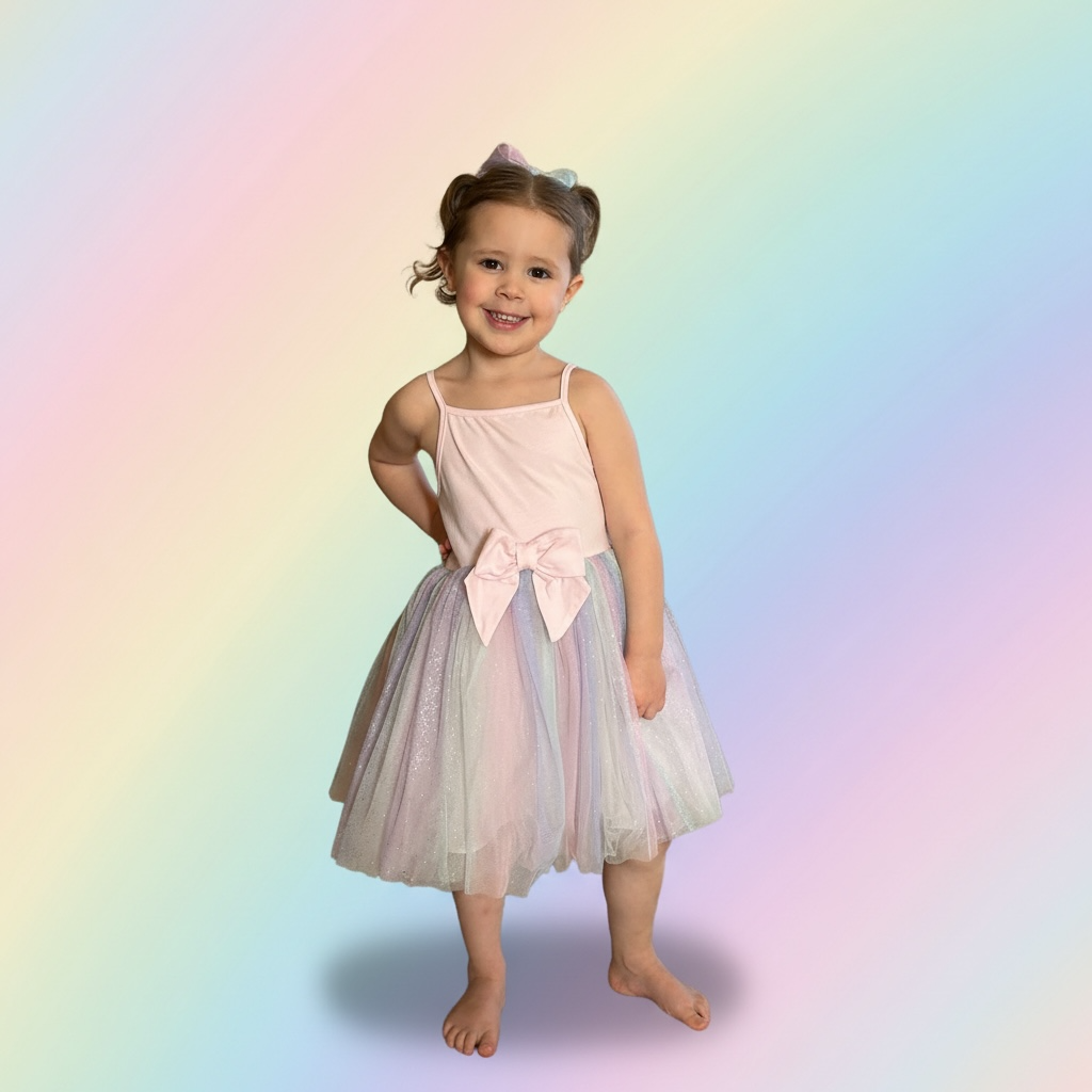 Caramelo Kids - Dress Rainbow