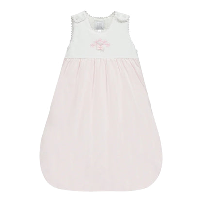 Emile et Rose, pyjamas, Emile et Rose - White and pink sleep bags