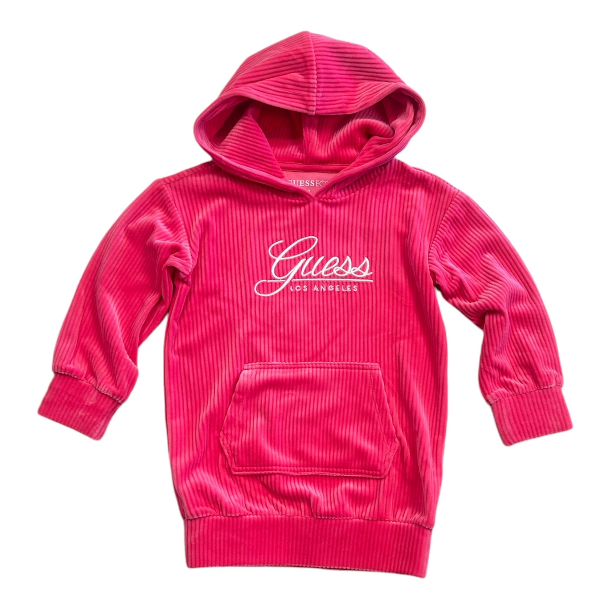 Guess, Dresses, Guess - Velour hoodie dress