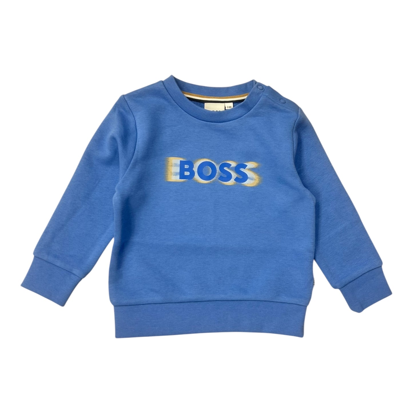 Boss, sweatshirts, Boss - Blue sweatshirt