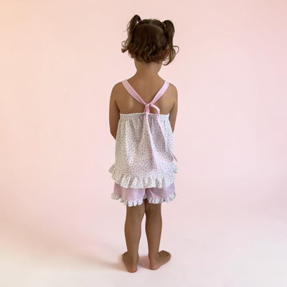 Rapife - Top and shorts set, ditsy