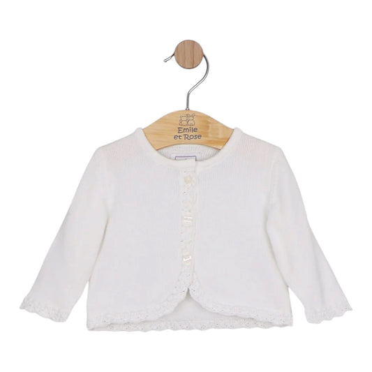 Emile et Rose - Cardigan, white