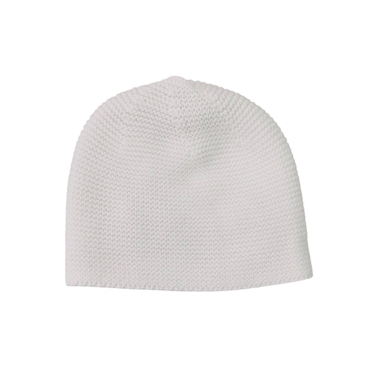 Emile et Rose - White, knit, pull on hat