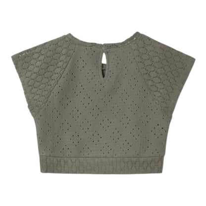 Mayoral, Tops, Mayoral - Khaki crop top