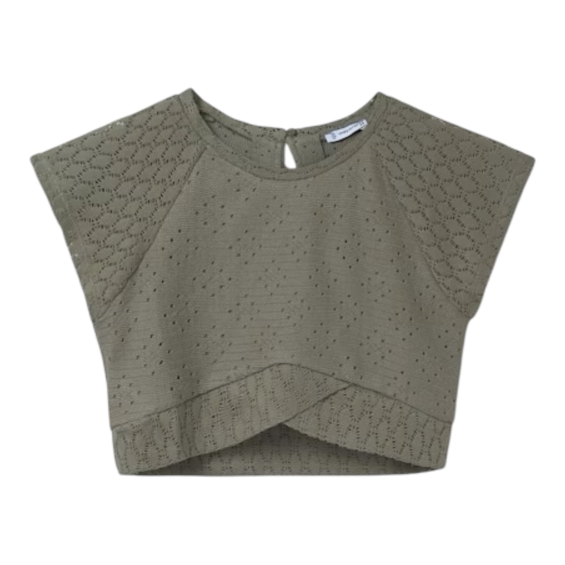 Mayoral, Tops, Mayoral - Khaki crop top