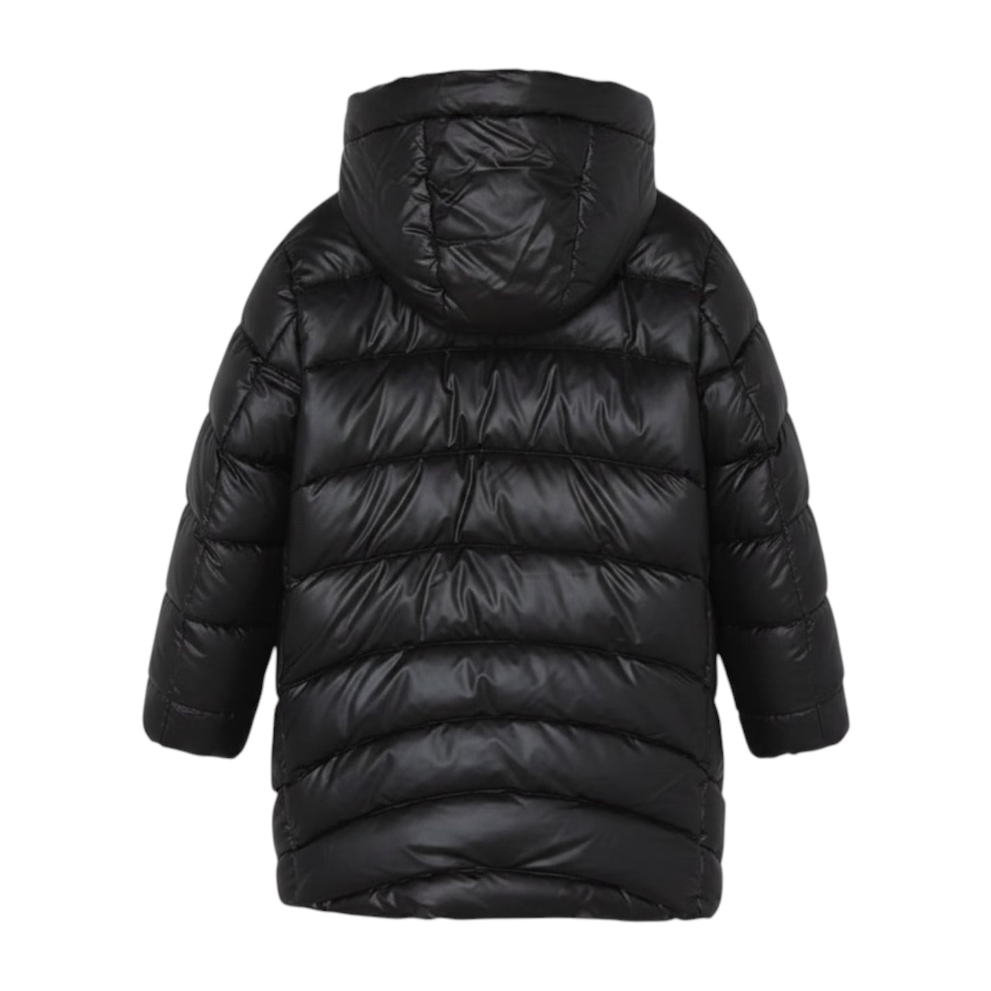 Mayoral -Black padded coat with hood