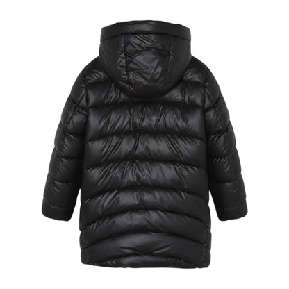 Mayoral -Black padded coat with hood