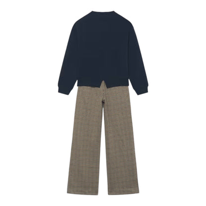 Mayoral - 2 piece trouser outfit, Marino