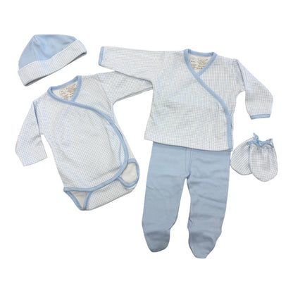 Rapife - 5 piece baby set, light blue