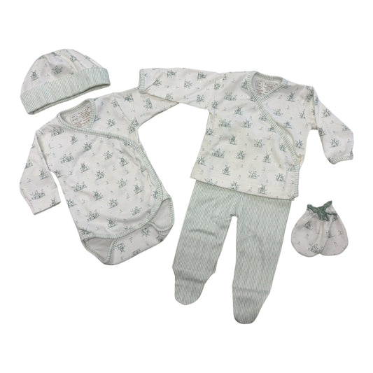 Rapife - 5 piece baby set, sage