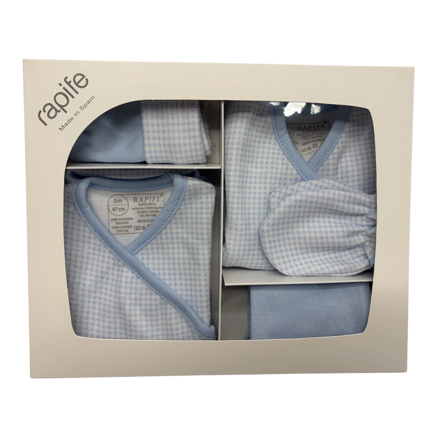 Rapife - 5 piece baby set, light blue