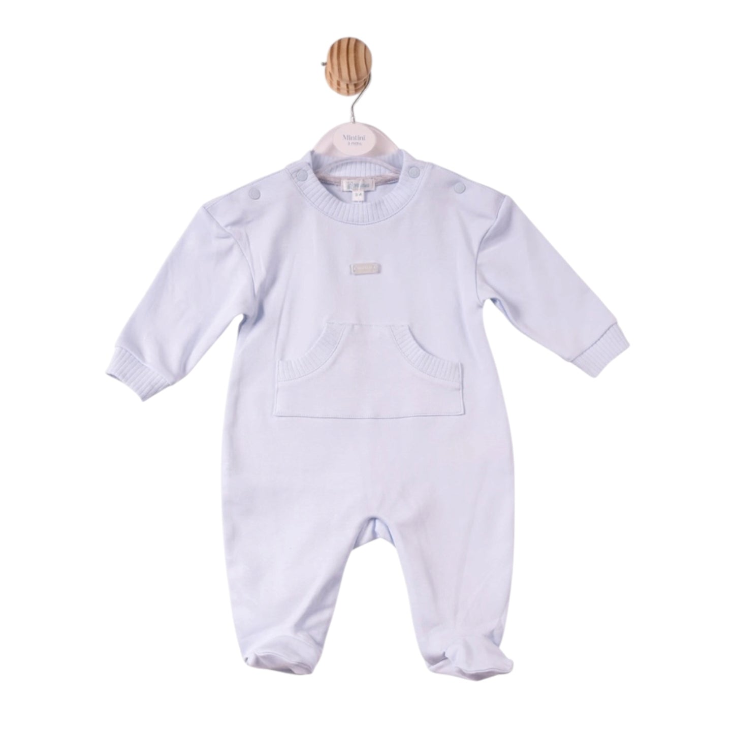 Mintini - Pale blue romper