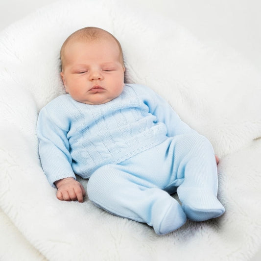 Dandelion - Knitted Set, Blue