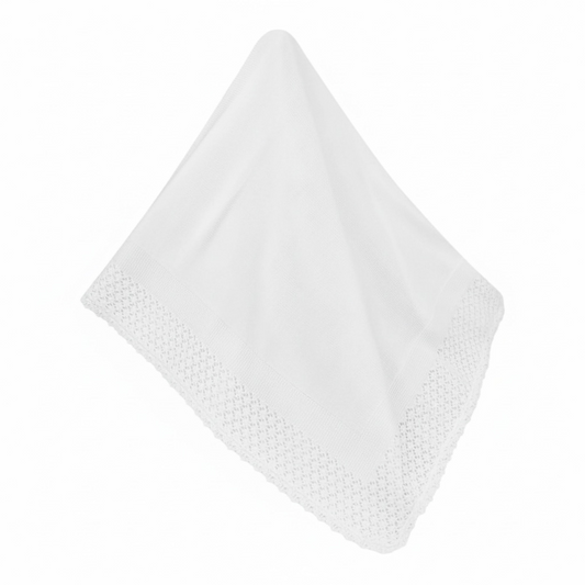 Sarah Louise - White shawl