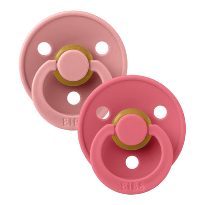 Bibs -  Dusty pink / coral mix 2pk dummies