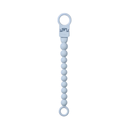 Bibs - Dummy clip, Baby blue