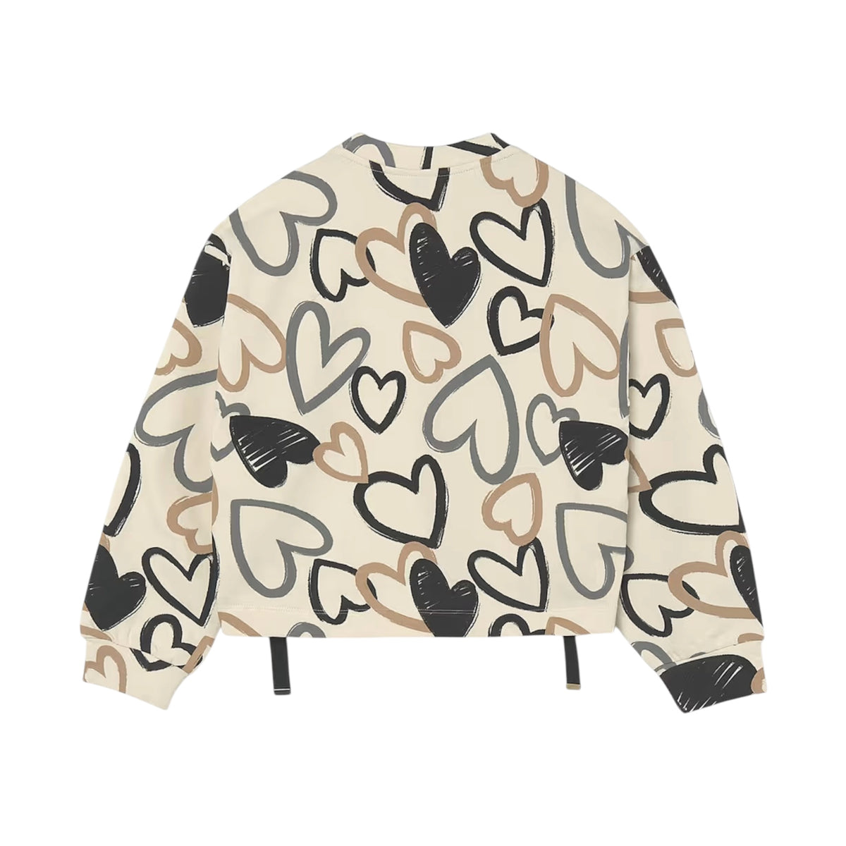 Mayoral - Heart Print Sweater
