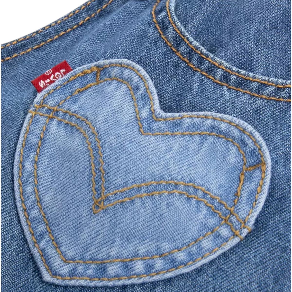 Levi's - Dungarees with heart front pocket