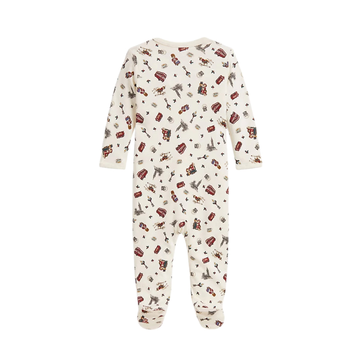 Ralph Lauren - Cream, London Christmas print romper