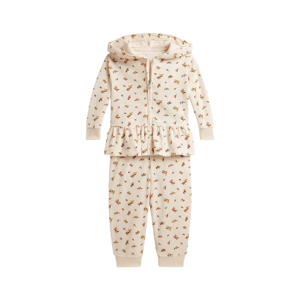 Ralph Lauren - Cream floral hoodie tracksuit
