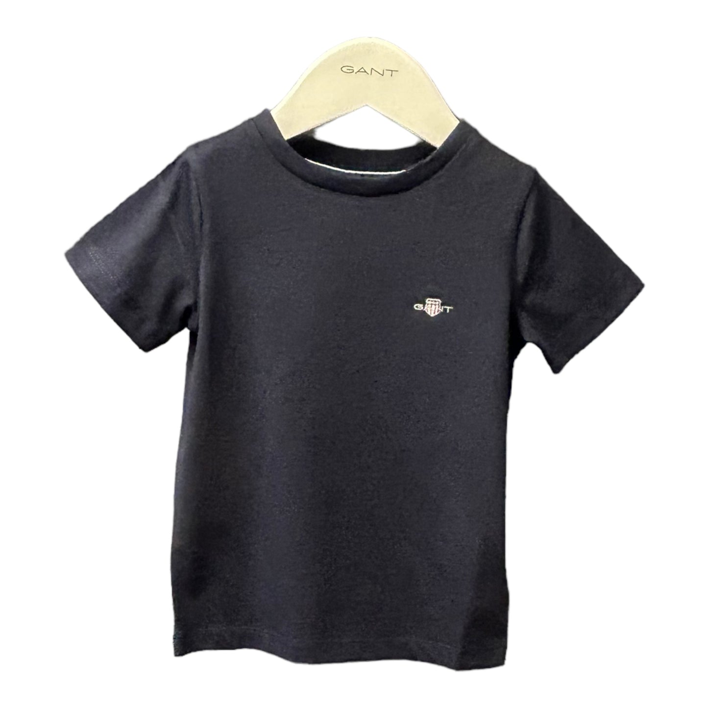 Gant, T-shirts, Gant - Navy crew neck T-shirt, Kids 2-8yrs