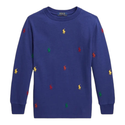 Ralph Lauren, Long Sleeved T-shirts, Ralph Lauren - Top, Blue