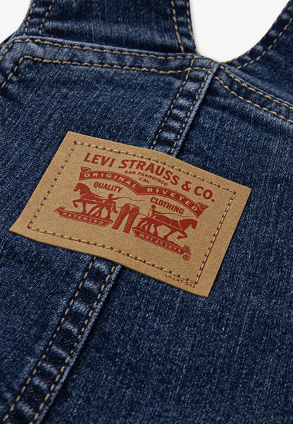 Levi’s - Blue denim dungarees  (12m -36m)