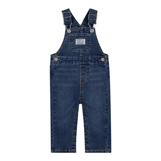 Levi’s - Blue denim dungarees  (12m -36m)