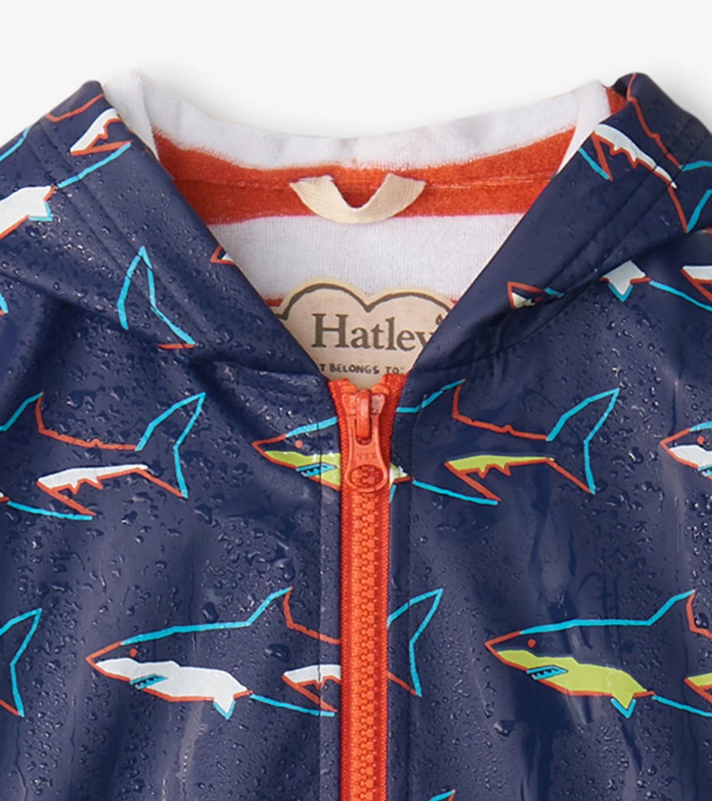 Hatley, raincoat, Hatley - Raincoat, Colour change sharks