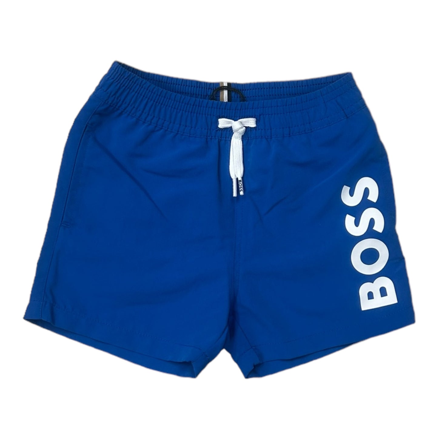 Boss, Shorts, Boss - Bright blue toddler shorts, 12m - 3yrs