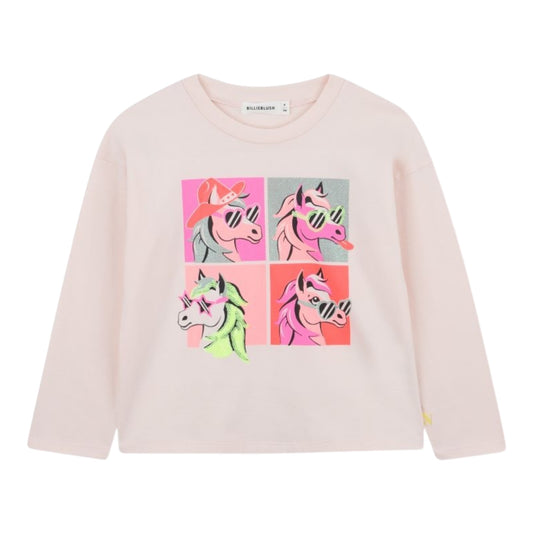 Billieblush - Pink long sleeved T-shirt