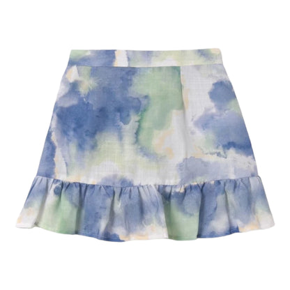 Mayoral, Skirts, Mayoral - Ruffle skirt, green and blue