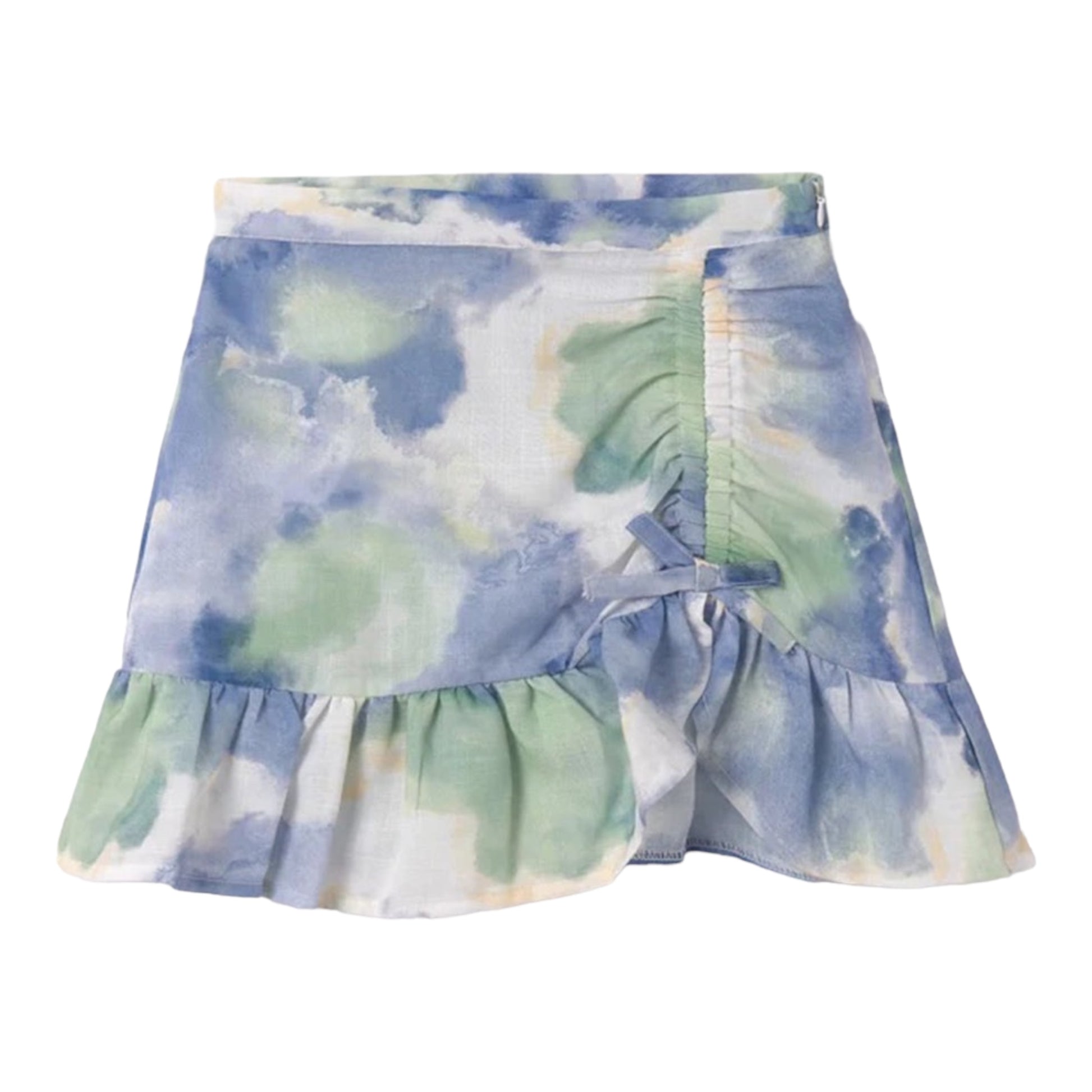 Mayoral, Skirts, Mayoral - Ruffle skirt, green and blue