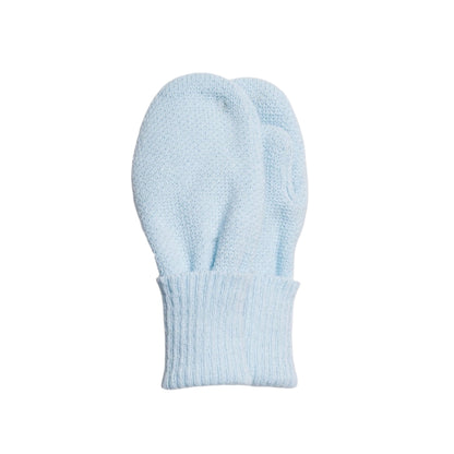 Satila - Baby mitts, Twiddle, soft blue, with thumbs