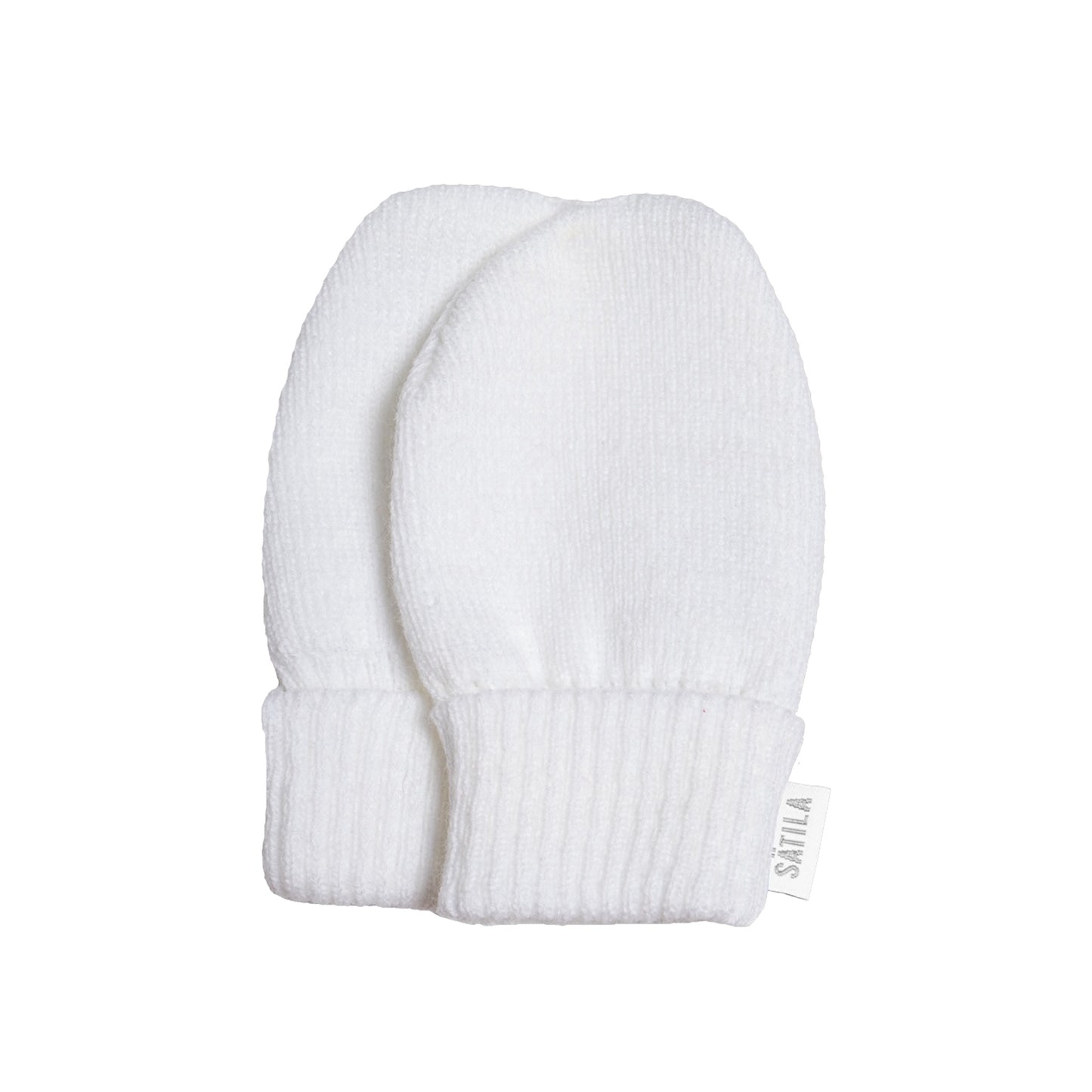 Satila - Baby mittens, Trixie, white