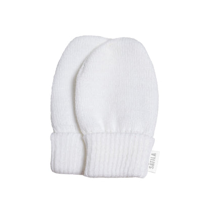 Satila - Baby mittens, Trixie, white