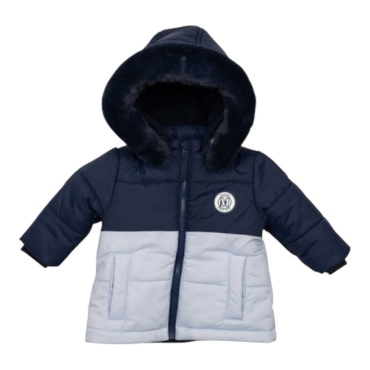 Mintini - Navy and blue jacket with hood