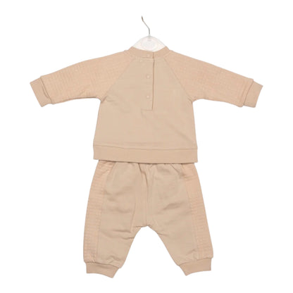 Mintini - Beige 2 piece outfit, Top and trousers