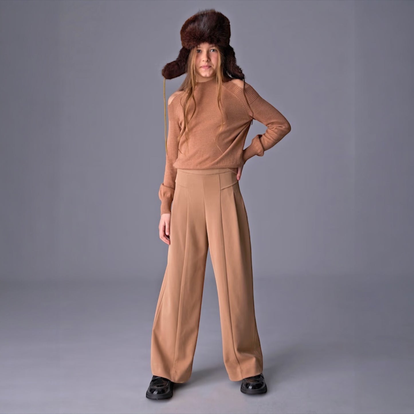 Mayoral - Trousers, camel