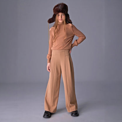 Mayoral - Trousers, camel