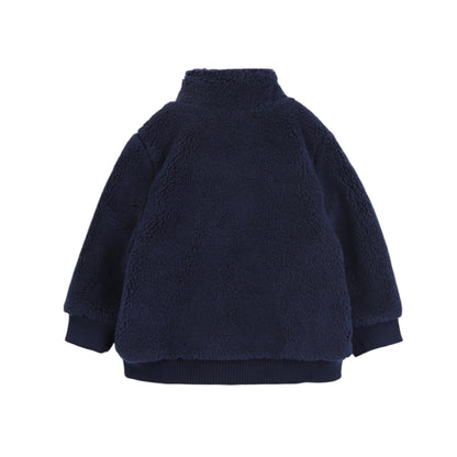 Timberland - Fleece zip jacket, navy, cream