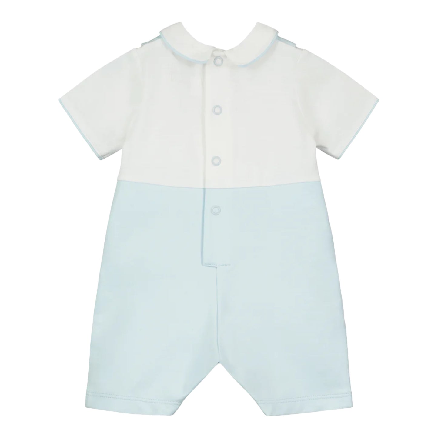 Emile et Rose, rompers, Emile et Rose - Baby Boys all in one, mock dungaree, Fabio