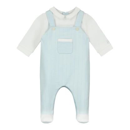 Emile et Rose, rompers, Emile et Rose - Baby Boys all in one, mock dungaree, Fox